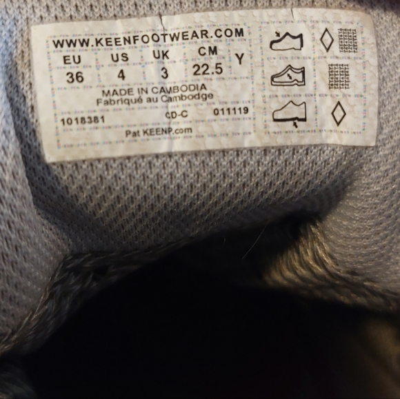 Keen Terradora Mid Hiking Shoes Size 4 - Picture 7 of 7